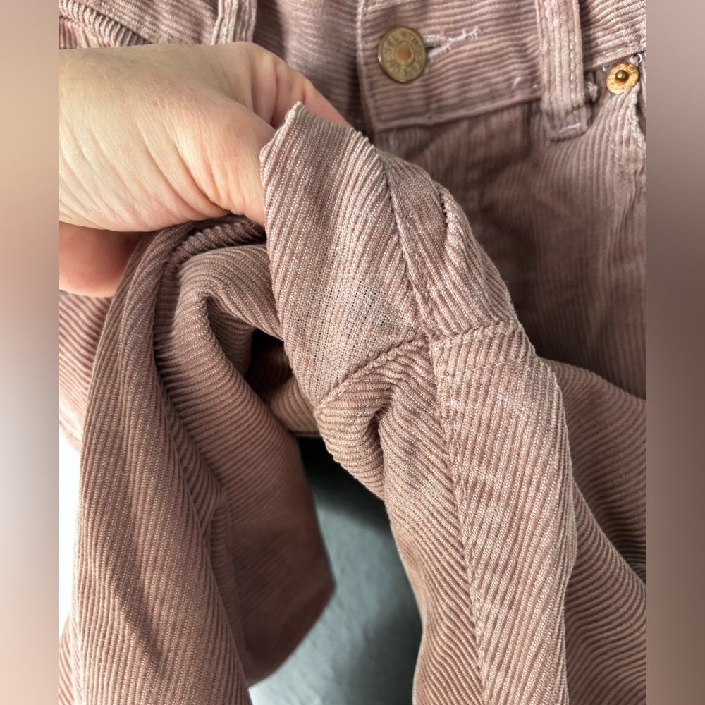 Vintage Diesel Corduroy Pants Dusty Rose Size 29 - Picture 14 of 14